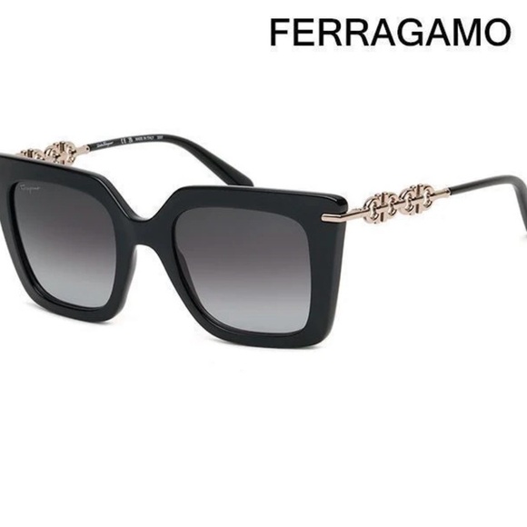 Salvatore Ferragamo SF1041S-001 Sunglasses 51mm 100% Authentic main image 7
